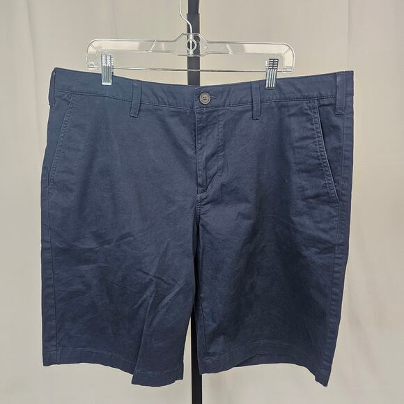 Timberland Men's Navy Cotton Twill Shorts Size 38 Classic Fit Casual Outdoor - Picture 1 of 4